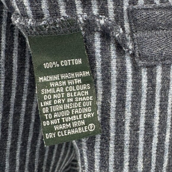 Rodd & Gunn Navy Striped 1/4 Zip Cotton Relaxed Hem Classic Preppy XL Sweater - Picture 3 of 5